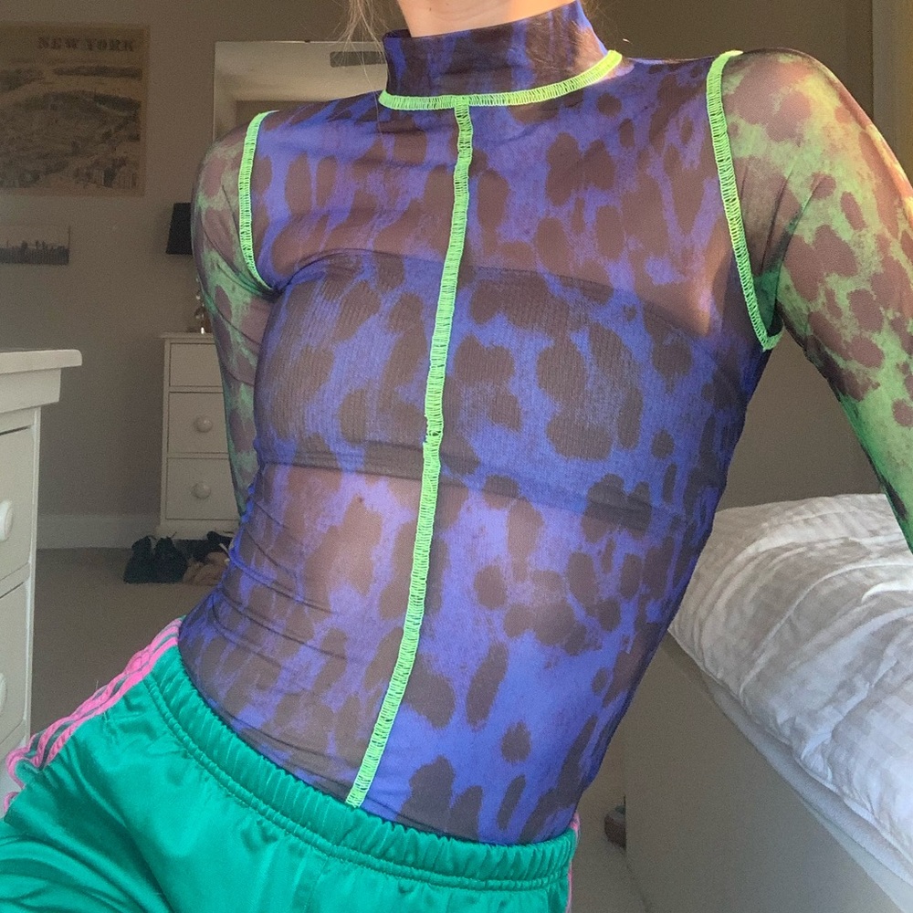 New Girl Order Mesh Top XS